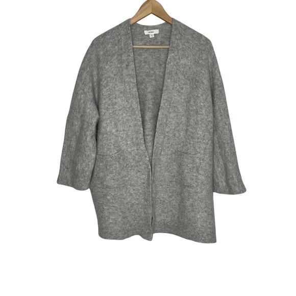 Storq Sweaters - STORQ Mama + BB Nursing Cardigan Gray XL/2XL Alpaca Blend Cozy Sweater Pockets